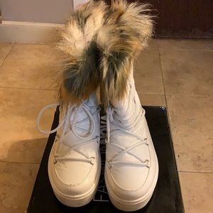 Snow Baby Fur Trim Boots